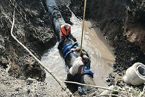 Жители Тамбова остались без воды из-за прорыва неизвестной трубы