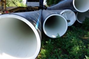 В Канске заканчивают строительство водопровода за 41,3 млн рублей