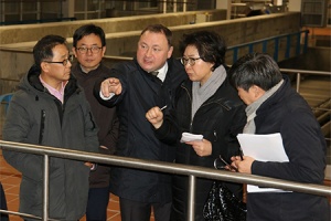 Делегация из Южной Кореи посетила станцию водоподготовки АО «Мосводоканал»