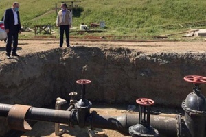 В Бабаюртовском районе завершается строительство водопровода...