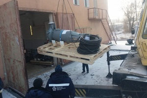ООО «Концессии водоснабжения – Саратов» устанавливает новое оборудование в рамках реконструкции КНС