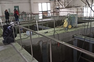 Реконструкцию оборудования водопроводного комплекса № 3 пров...
