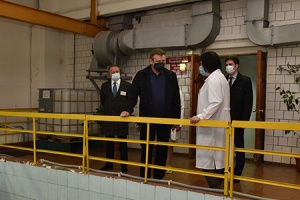 Глава Рязанской области посетил Окскую очистную водопроводную станцию
