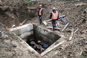 В Иркутской области проводят капитальный ремонт водовода Шел...