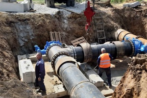 «Тулагорводоканал» строит новые сети водоснабжения и водоотведения
