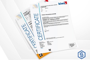 Компания STOUT получила сертификаты KIWA и KOMO