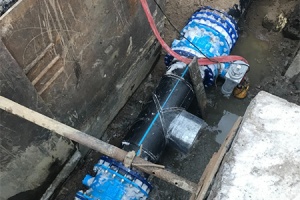 Осуществляется реконструкция 3,5 км сетей водоснабжения в Ки...