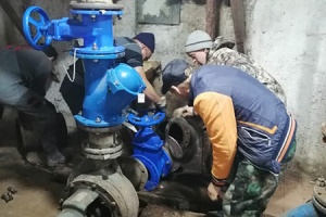 ГУП КК «Кубаньводкомплекс» меняет задвижки и клапаны на КНС ...