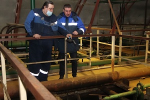 В поселке Боровский провели модернизацию оборудования на КОС
