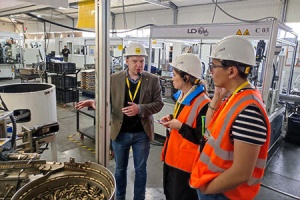 Новое производство ГК LD в Кургане посетили представители BI Group из Казахстана