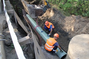 Реконструкцию магистрального коллектора проводят в Перми в рамках программы обновления сетей