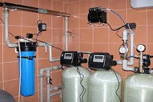Монтажа системы фильтрации воды в частном доме