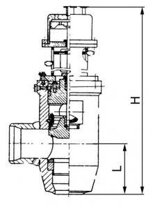 Т-362бсМ Клапан впускной угловой