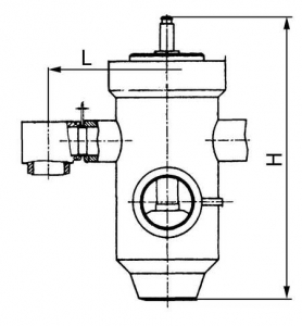 Т-467БСМ Клапан обратный угловой