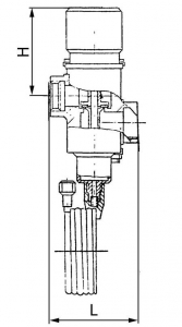Р 62009-00… Клапан проходной водорегулирующий
