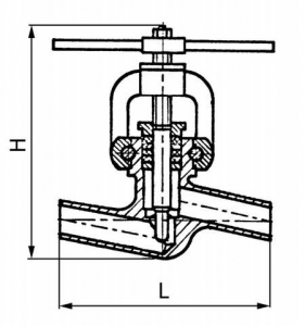 10с-3-3 Клапан регулирующий игольчатый сальниковый