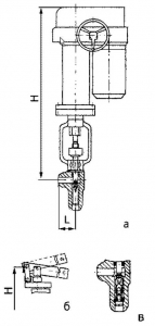 1102-50-Э Клапан регулирующий угловой сальниковый