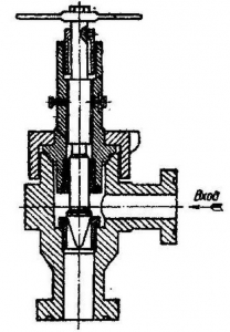 ДР2.1-35А Штуцер дроссель регулируемый угловой