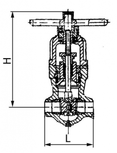 Т-115бс Задвижка клиновая двухдисковая сальниковая