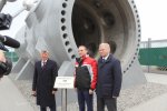 В Волгодонске открыт монумент в честь 70-летия атомной отрасли