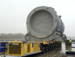Корпус реактора для первой Белорусской атомной станции доставлен в Великий Новгород