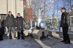 В Мурманске открыли памятник чугунной задвижке