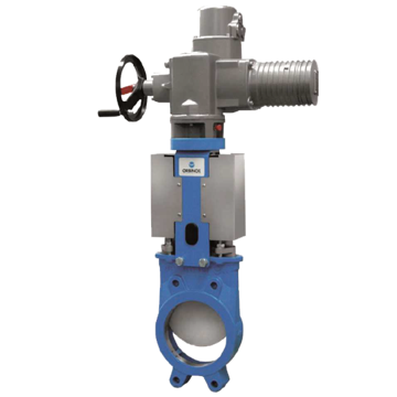 Затвор шиберный ORBINOX EB-01 Ду300 Ру6 Затвор шиберный ORBINOX EB-01 Ду300 Ру6
