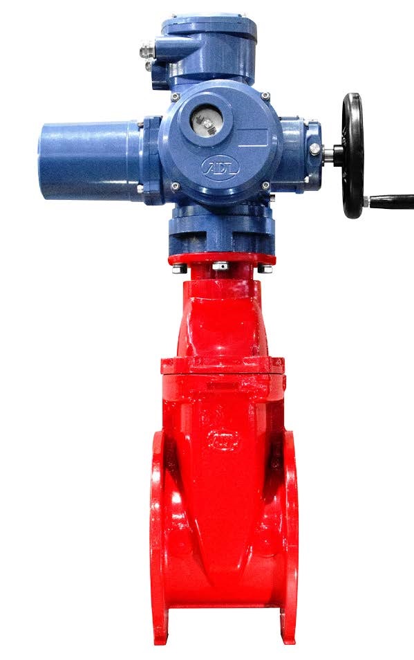 Задвижка ГРАНАР KR15.02.080.16.Ф/Ф со СМАРТГИР AZ10