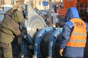 «Росводоканал Омск» выполнил ремонт напорной канализационной сети