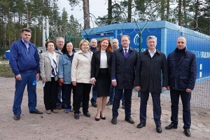 Новую станцию очистки питьевой воды запустили в поселке Лени...