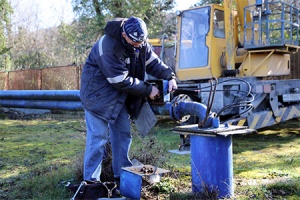 ГУП КК «Кубаньводкомплекс» обследует водопроводные сети на момент скрытых утечек