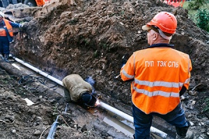 Компания «ТЭК СПб» совместно с «ИК Энергия» заменили 0,65 км сетей телпоснабжения в Красногравдейском районе