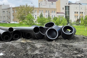 В Ульяновске осуществляется строительство новых сетей водосн...