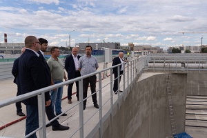 Люберецкие очистные сооружения посетила делегация Министерства экологии и природопользования Московской области