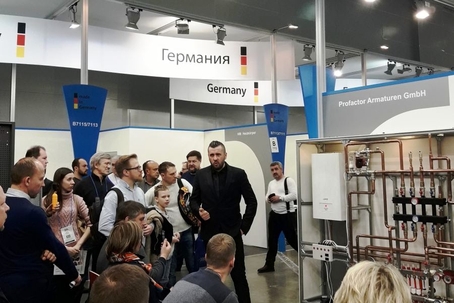 Profactor Armaturen GmbH подвёл итоги участия в Aquatherm Moscow - 2019