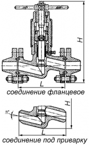 АК 21003 Клапан запорный проходной