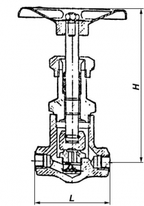 Р-35-ВЗ-037-000 Клапан запорный проходной