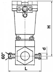 УФ 96469-010 Клапан запорный двухпозиционный