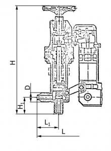 ИПЛТ 491941.005 Клапан невозвратно-запорный проходной бессальниковый с герметизацией