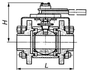 М 39140-150 Кран шаровой запорный