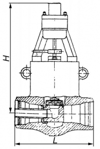1260-175-Р-03 Кран регулирующий разгруженный рычажный